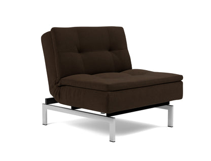 DUBLEXO Chair Chrome, 3/4 view