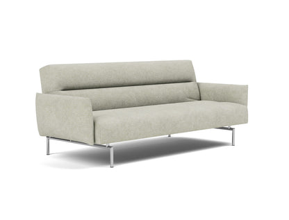 JILLIS Sofa Bed with Arm Rests, 3/4 view