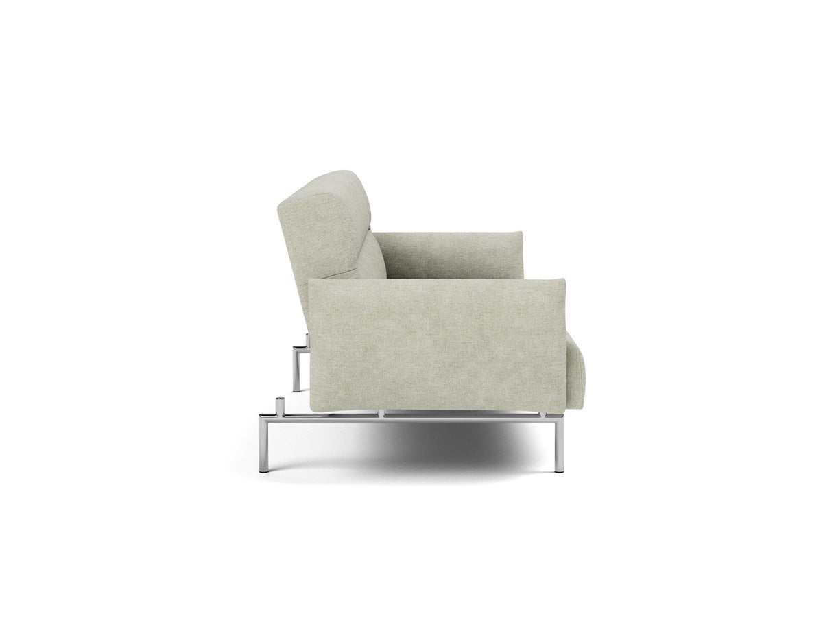 JILLIS Sofa Bed with Arm Rests, side view