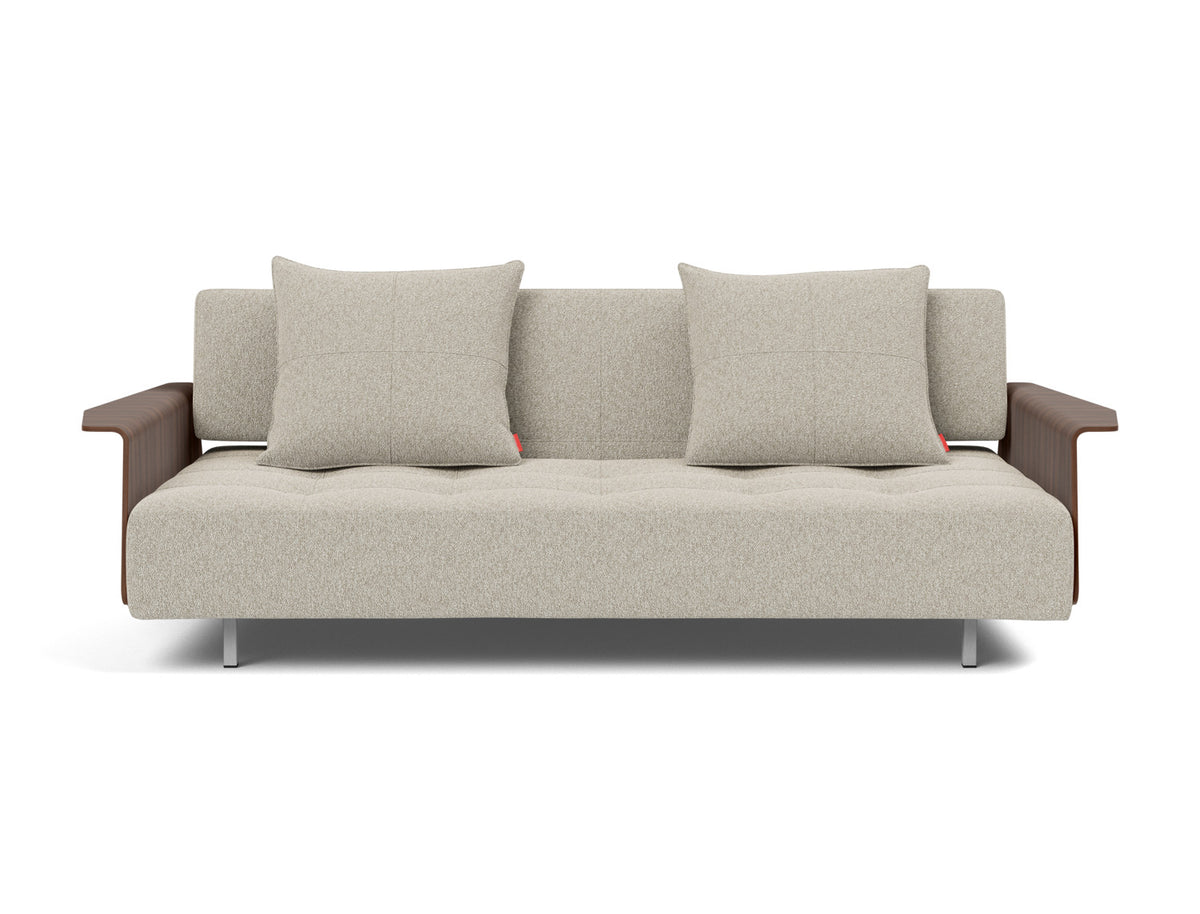 LONG HORN D.E.L. Sofa Bed, Walnut, front