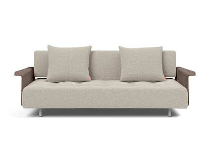 LONG HORN D.E.L. Sofa Bed, Walnut, front