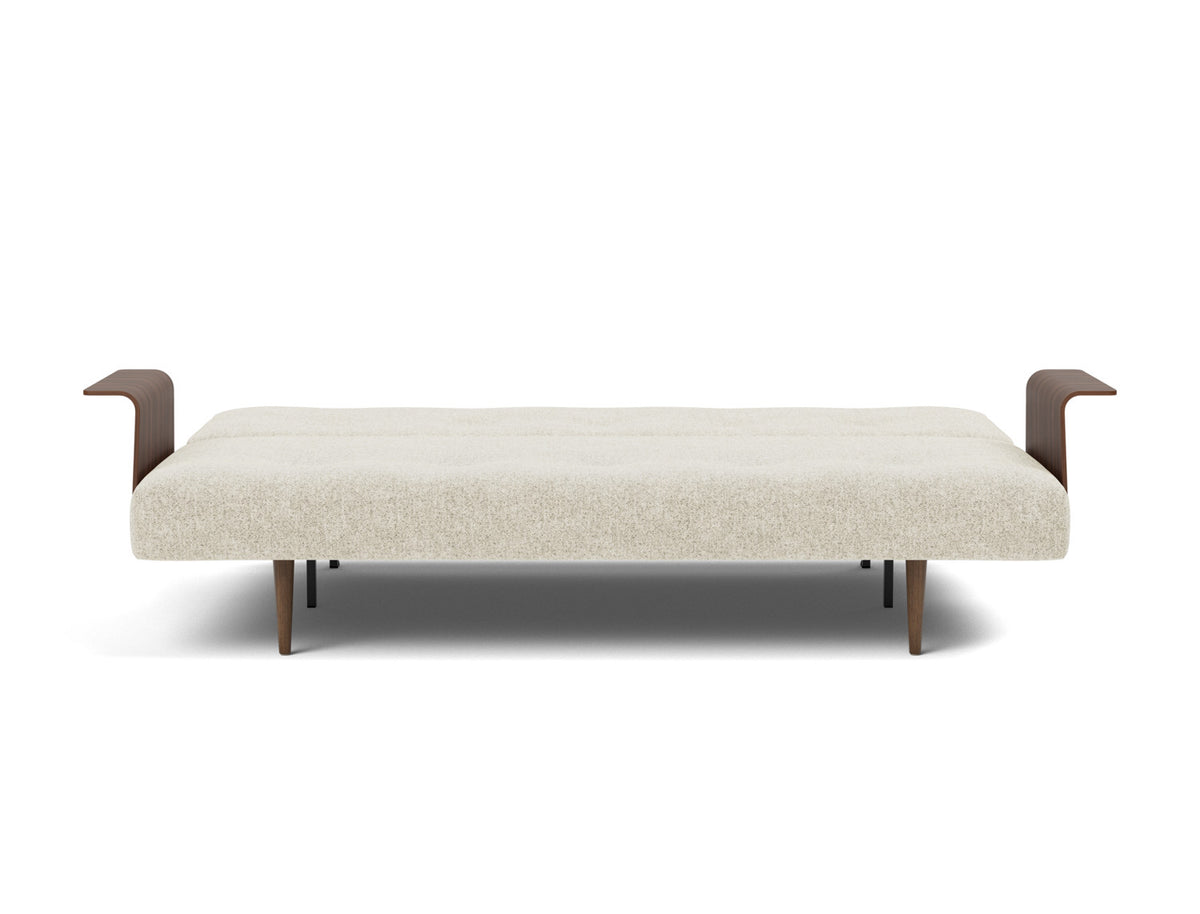 RECAST PLUS Sofa Bed, Walnut, bed position