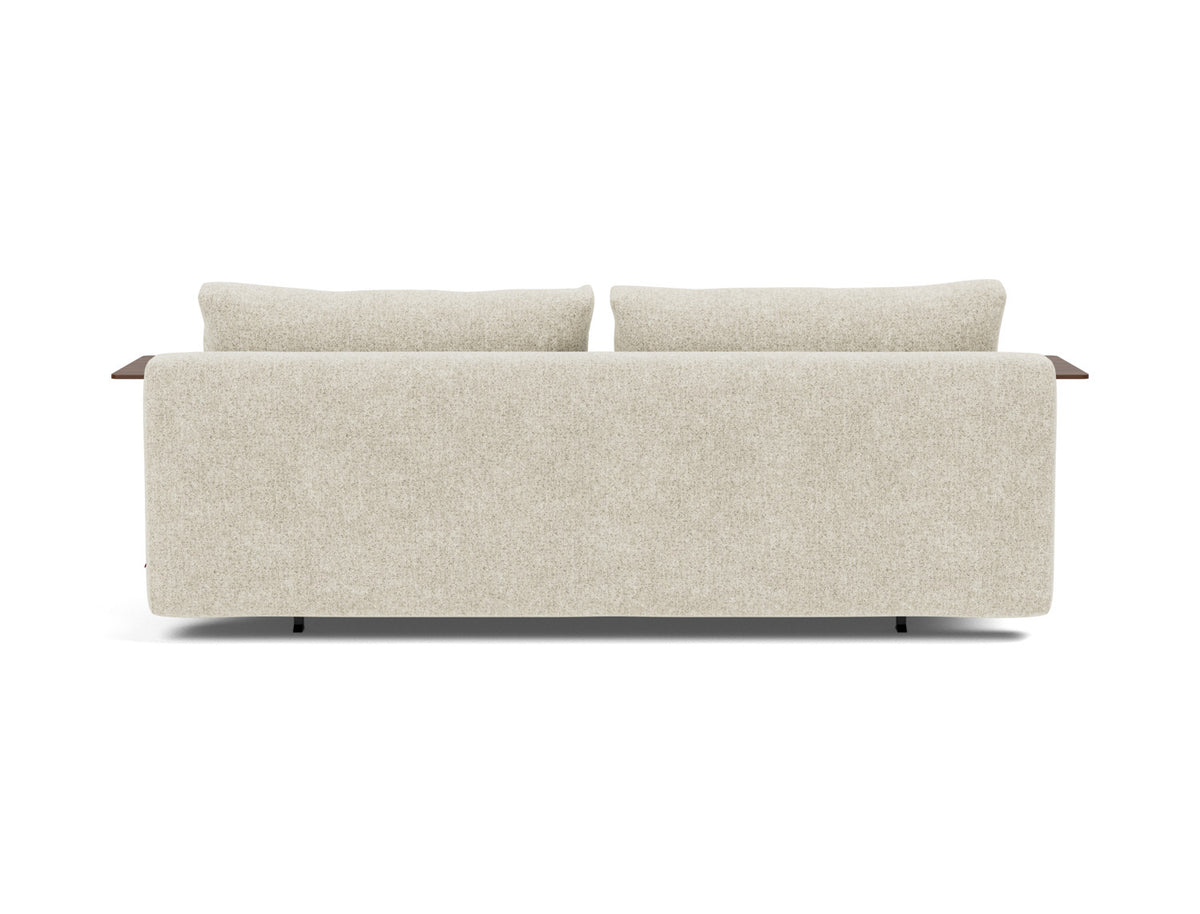 RECAST PLUS Sofa Bed, Walnut, back view