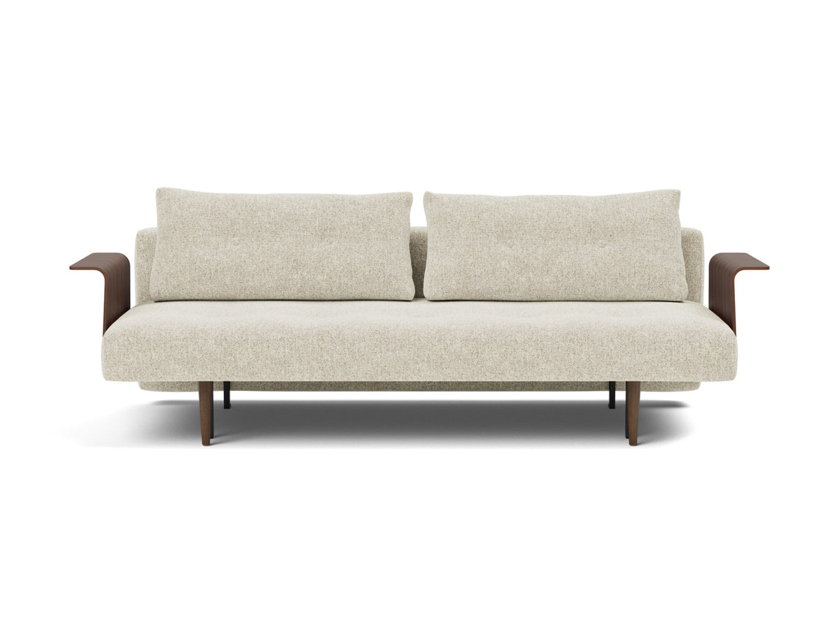 RECAST PLUS Sofa Bed, Walnut, front