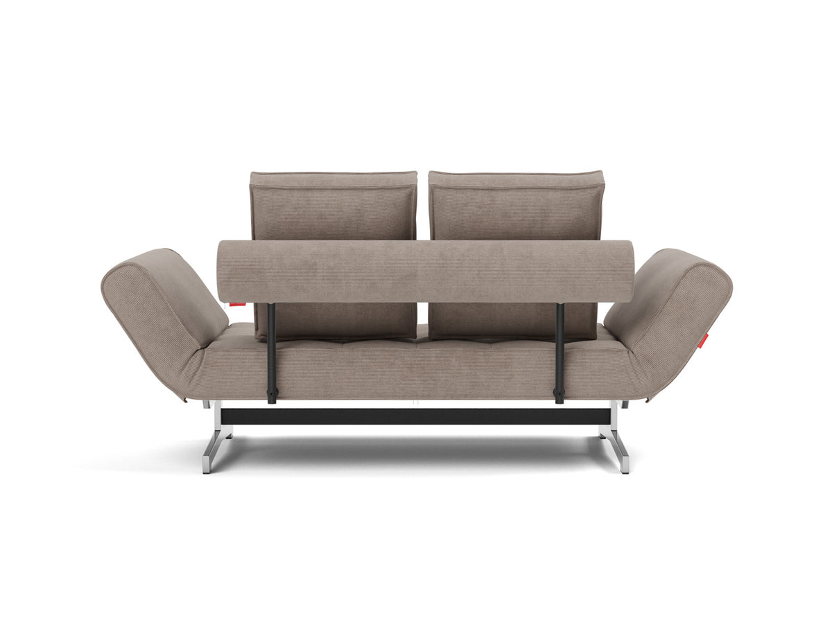 GHIA Daybed Chrome, back view