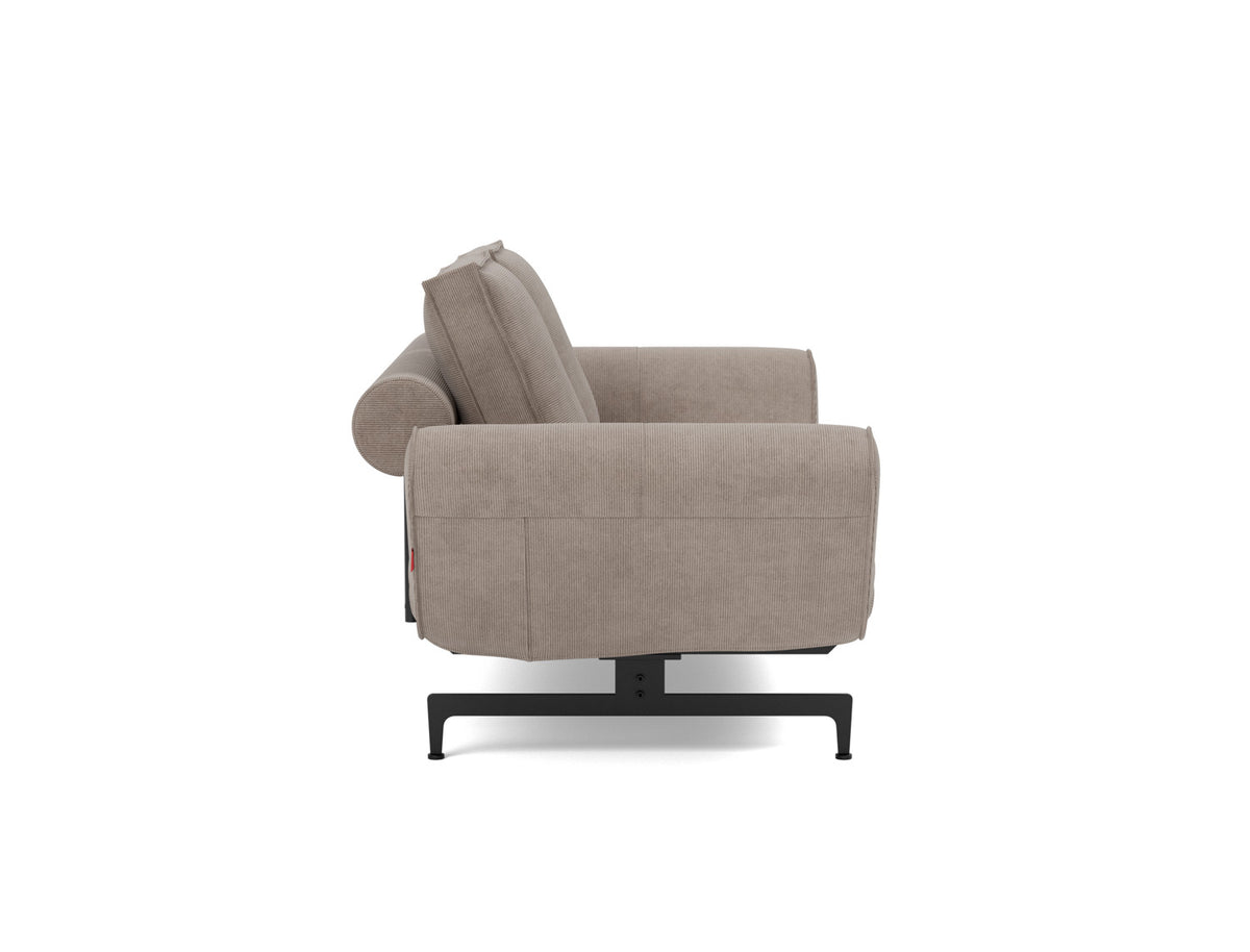 GHIA Daybed Black Laser, side view