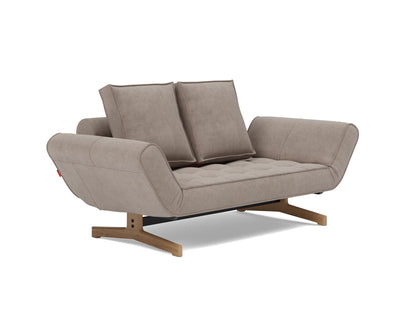 GHIA Daybed Oak, 3/4 view