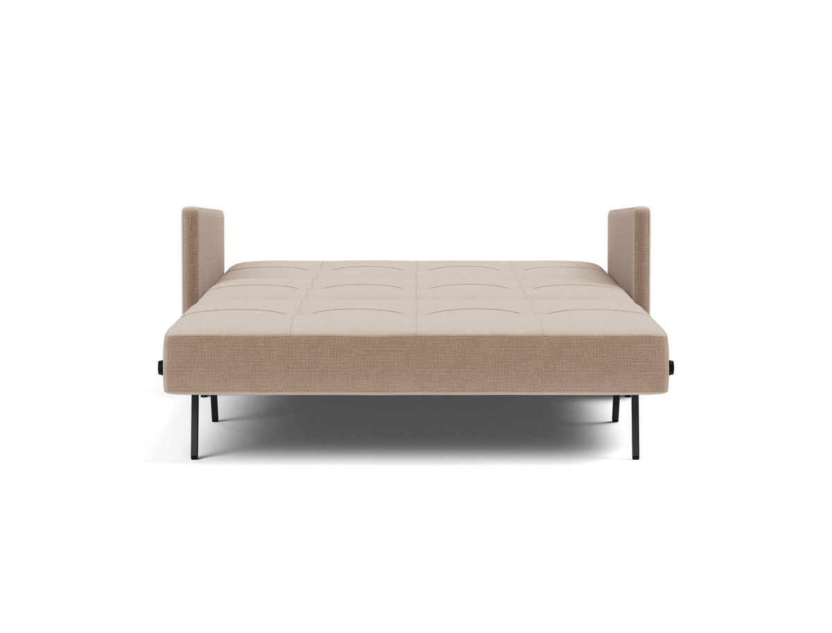 CUBED Sofa Bed with Arm Rests, bed position
