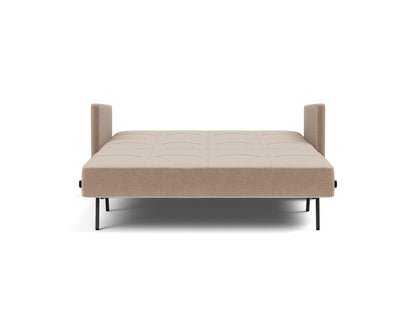 CUBED Sofa Bed with Arm Rests, bed position