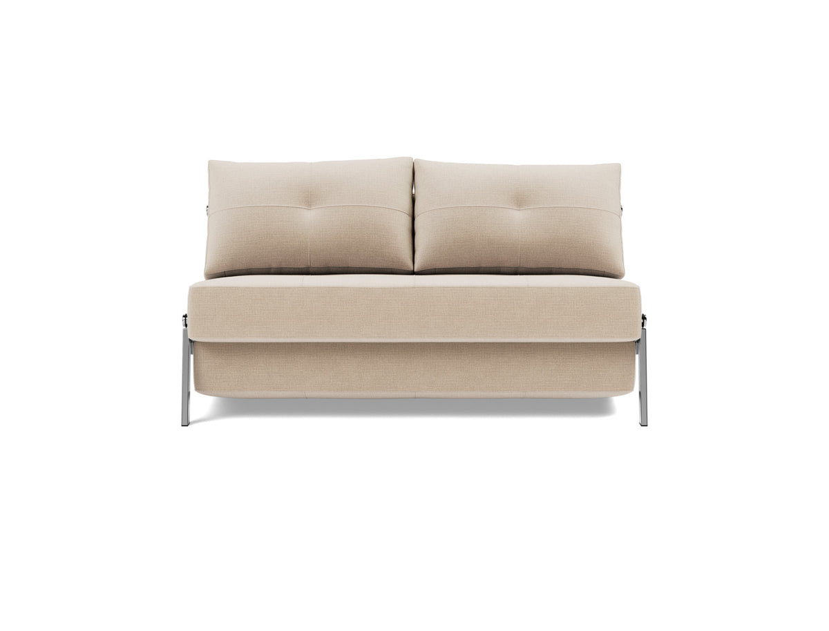 CUBED Sofa Bed Chrome 140x200CM