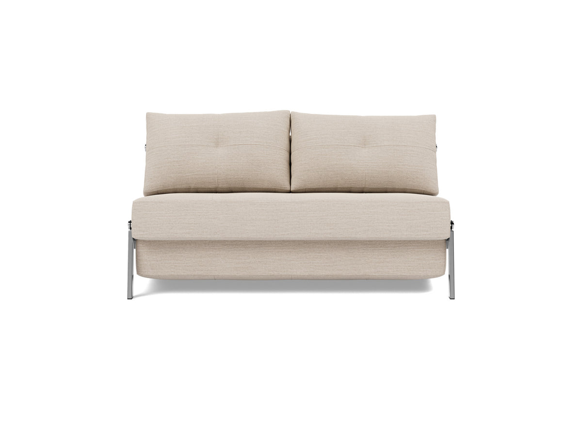 CUBED Sofa Bed Chrome 140x200CM