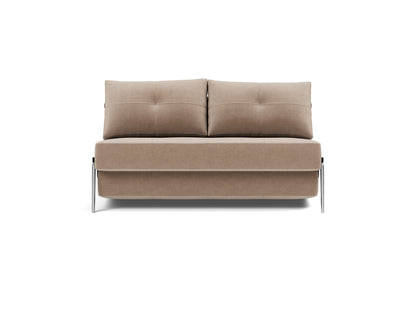 CUBED Sofa Bed Aluminium, front