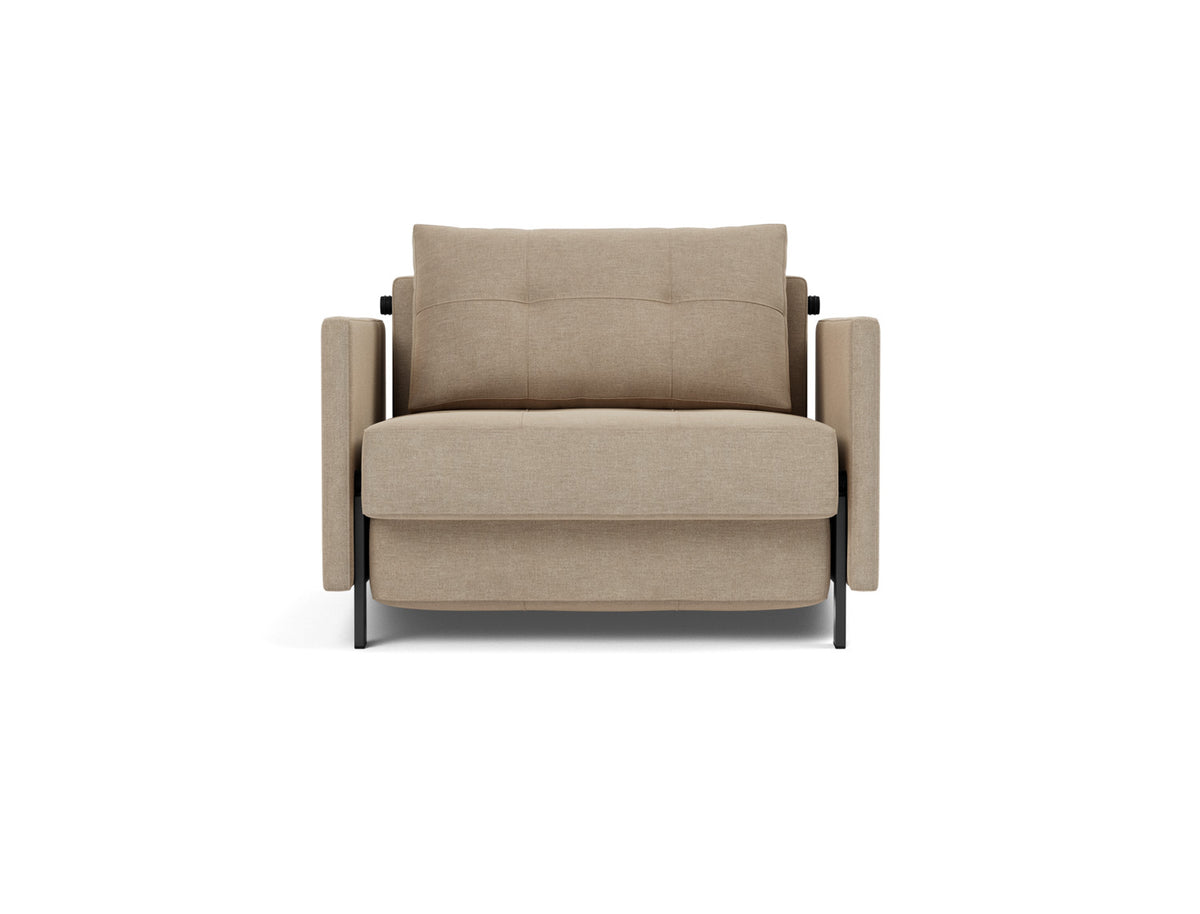 CUBED Chair Bed with Arm Rests 90x200CM