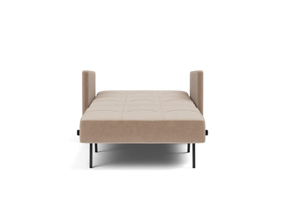 CUBED Chair Bed with Arm Rests, bed position