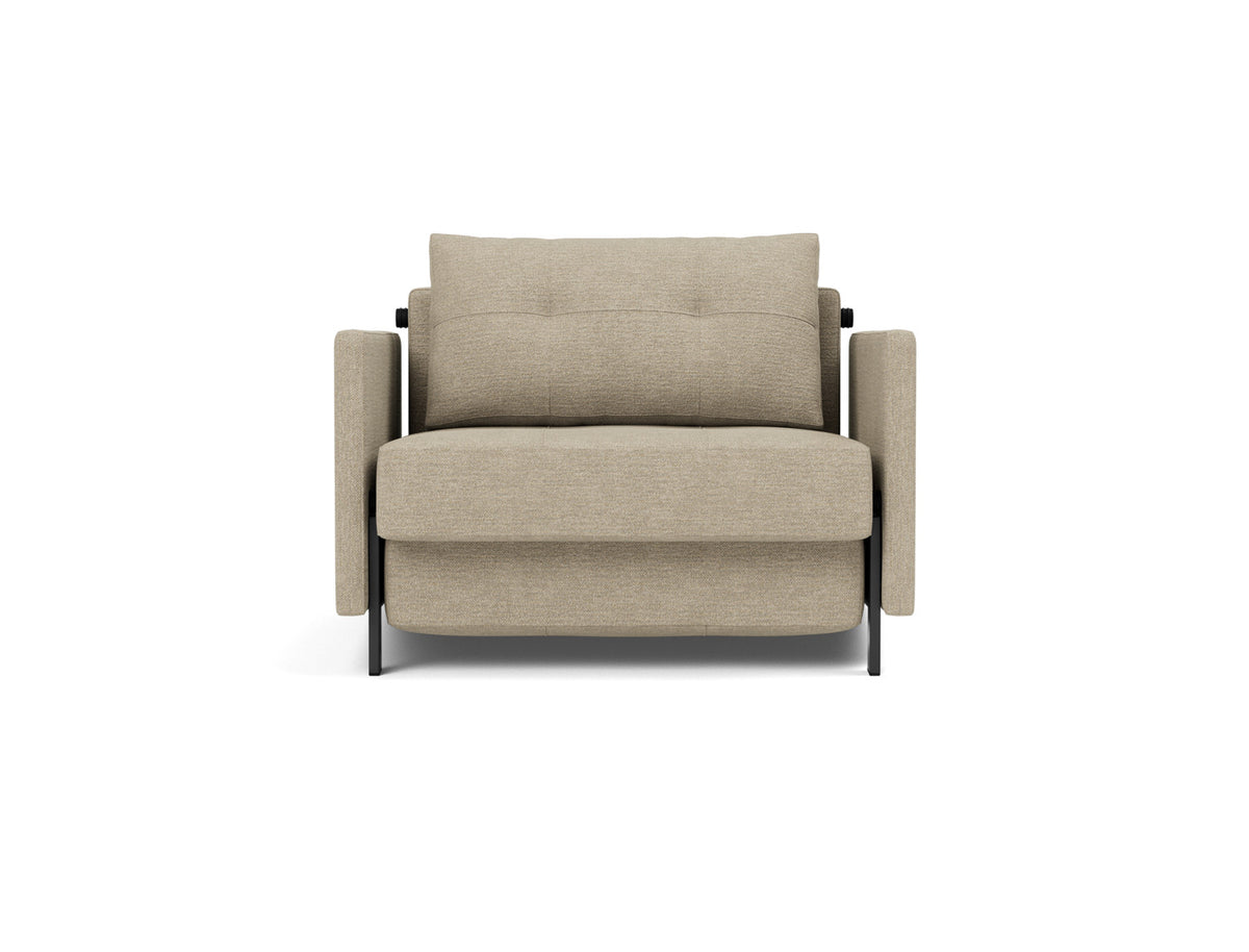 CUBED Chair Bed with Arm Rests 90x200CM
