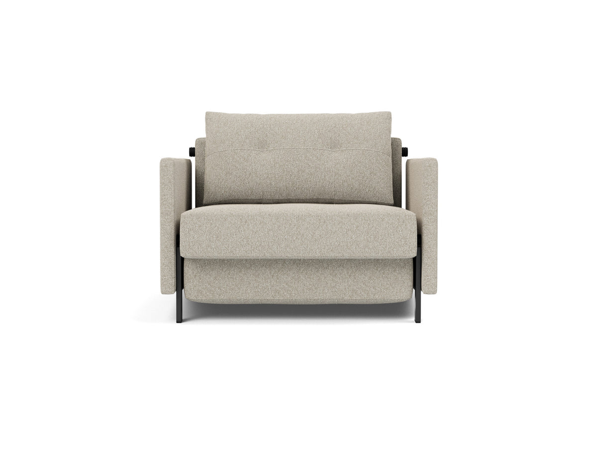CUBED Chair Bed with Arm Rests 90x200CM
