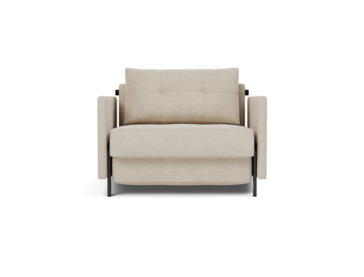 CUBED Chair Bed with Arm Rests 90x200CM