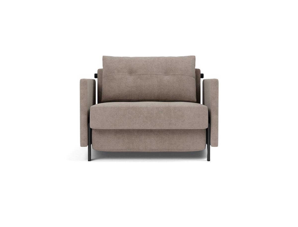 CUBED Chair Bed with Arm Rests 90x200CM