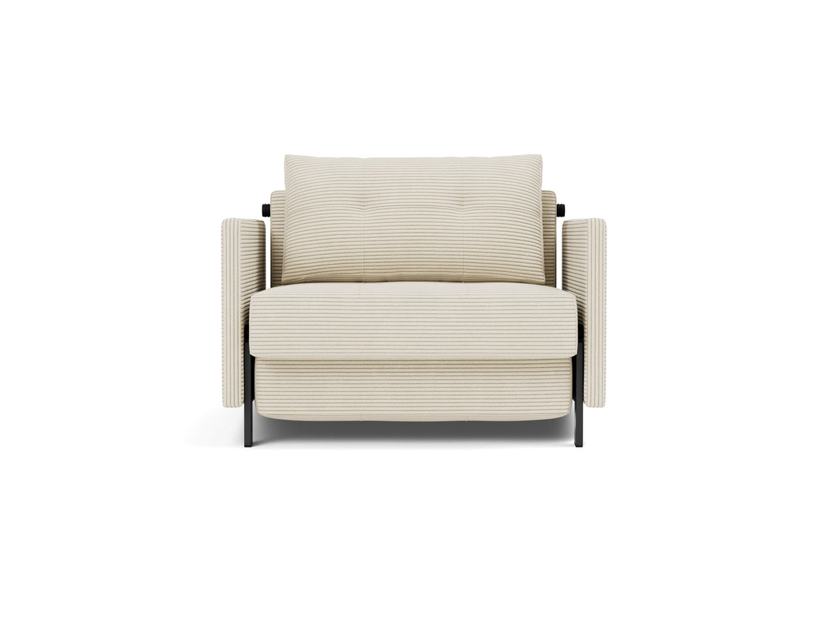 CUBED Chair Bed with Arm Rests 90x200CM