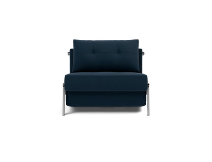 CUBED Chair Bed Chrome 90x200CM