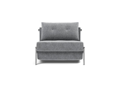 CUBED Chair Bed Chrome 90x200CM