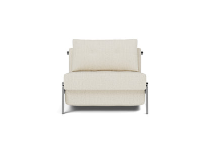 CUBED Chair Bed Chrome 90x200CM