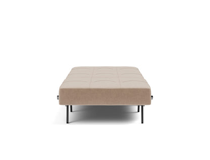 CUBED Chair Bed Chrome, bed position