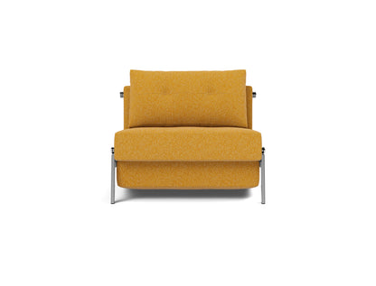 CUBED Chair Bed Chrome 90x200CM
