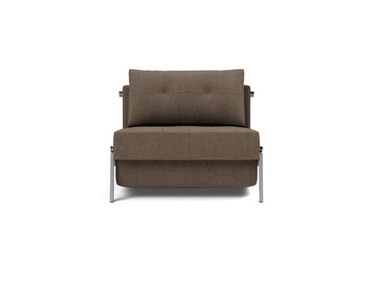 CUBED Chair Bed Chrome 90x200CM