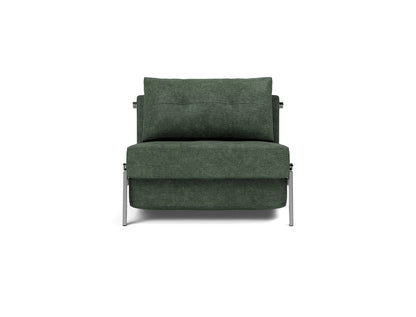 CUBED Chair Bed Chrome 90x200CM
