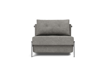 CUBED Chair Bed Chrome 90x200CM