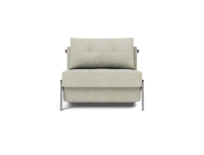 CUBED Chair Bed Chrome 90x200CM