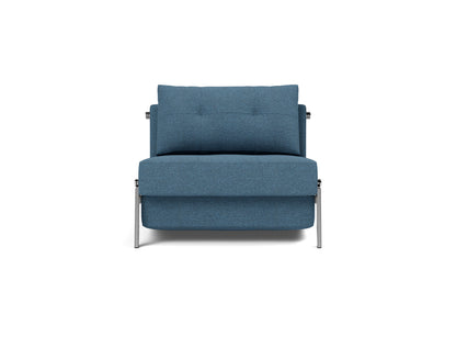 CUBED Chair Bed Chrome 90x200CM
