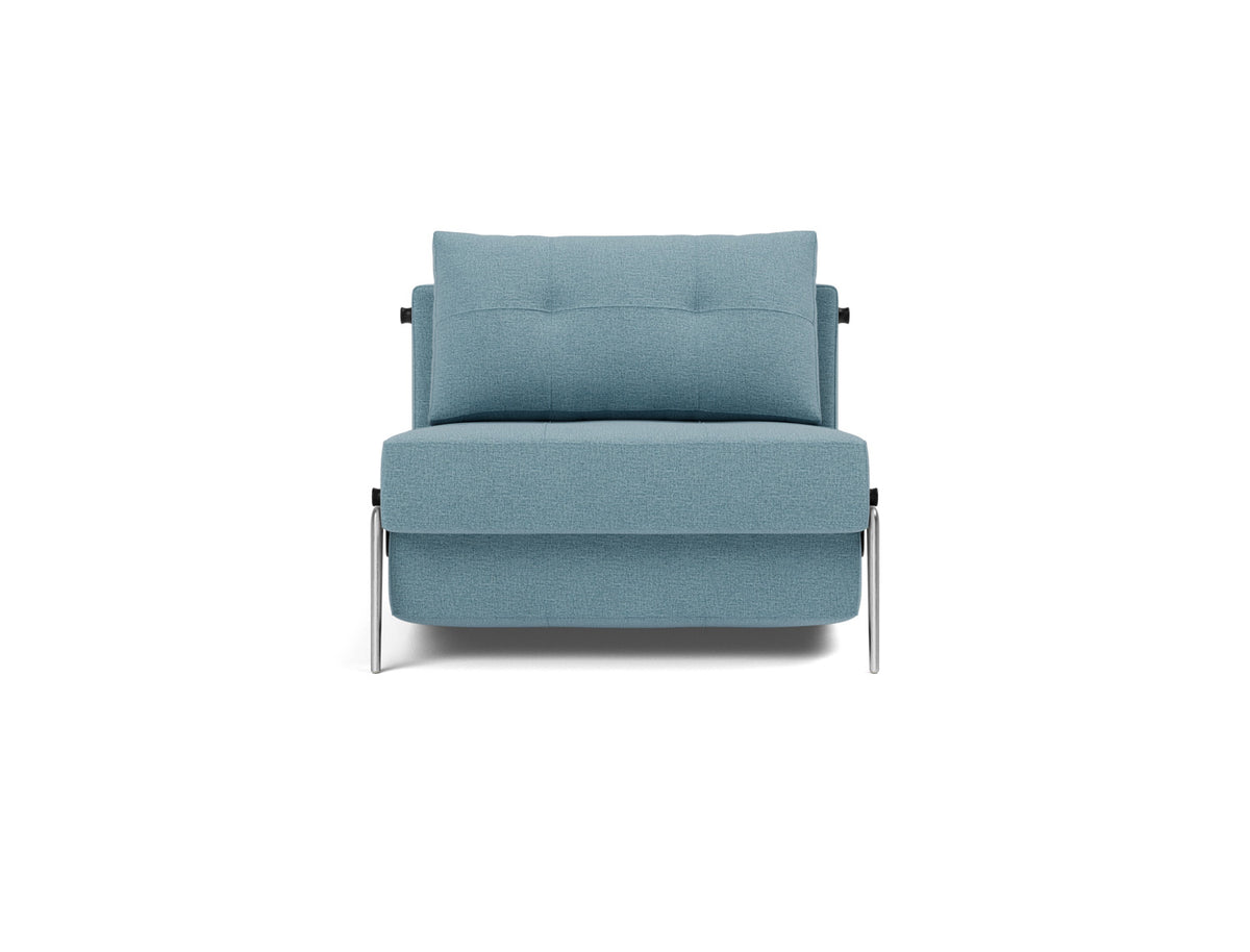 CUBED Chair Bed Aluminium 90x200CM
