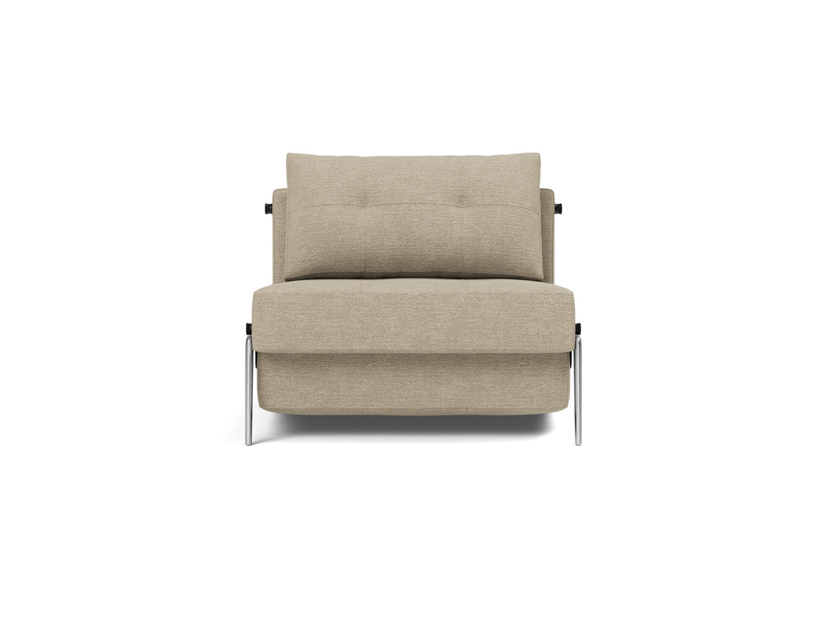 CUBED Chair Bed Aluminium 90x200CM