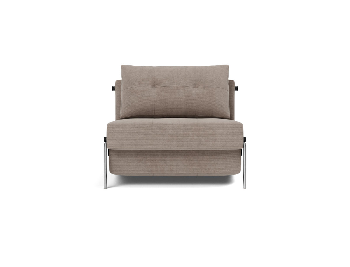 CUBED Chair Bed Aluminium 90x200CM