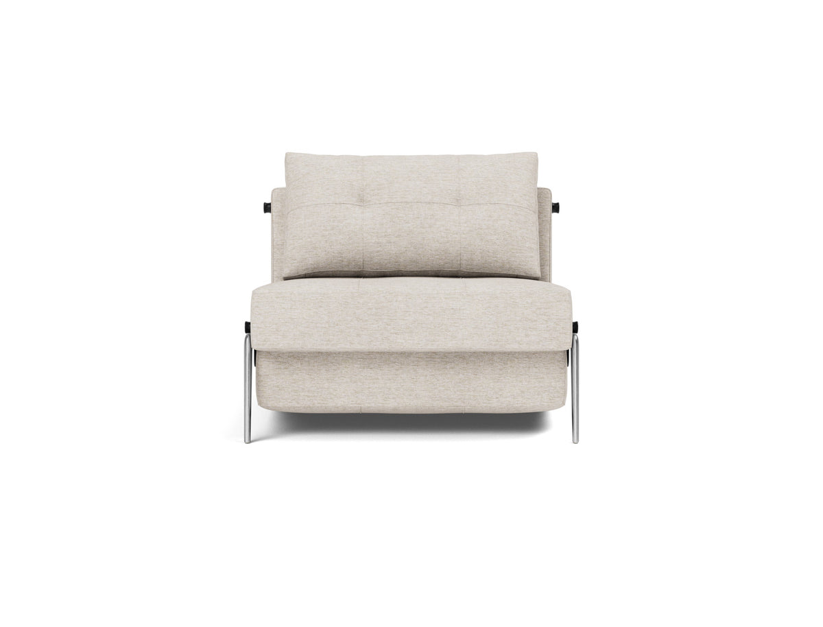 CUBED Chair Bed Aluminium 90x200CM