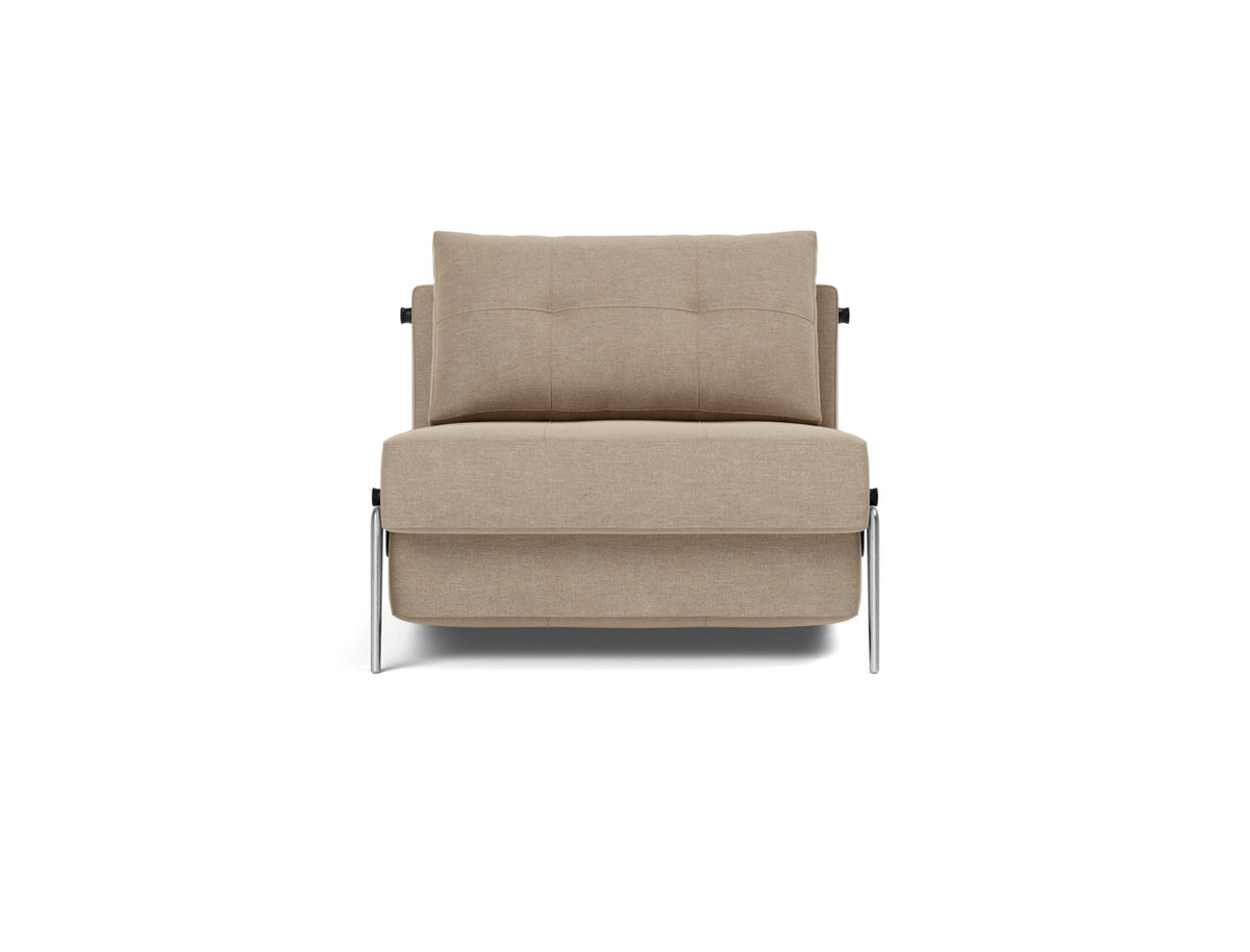 CUBED Chair Bed Aluminium 90x200CM