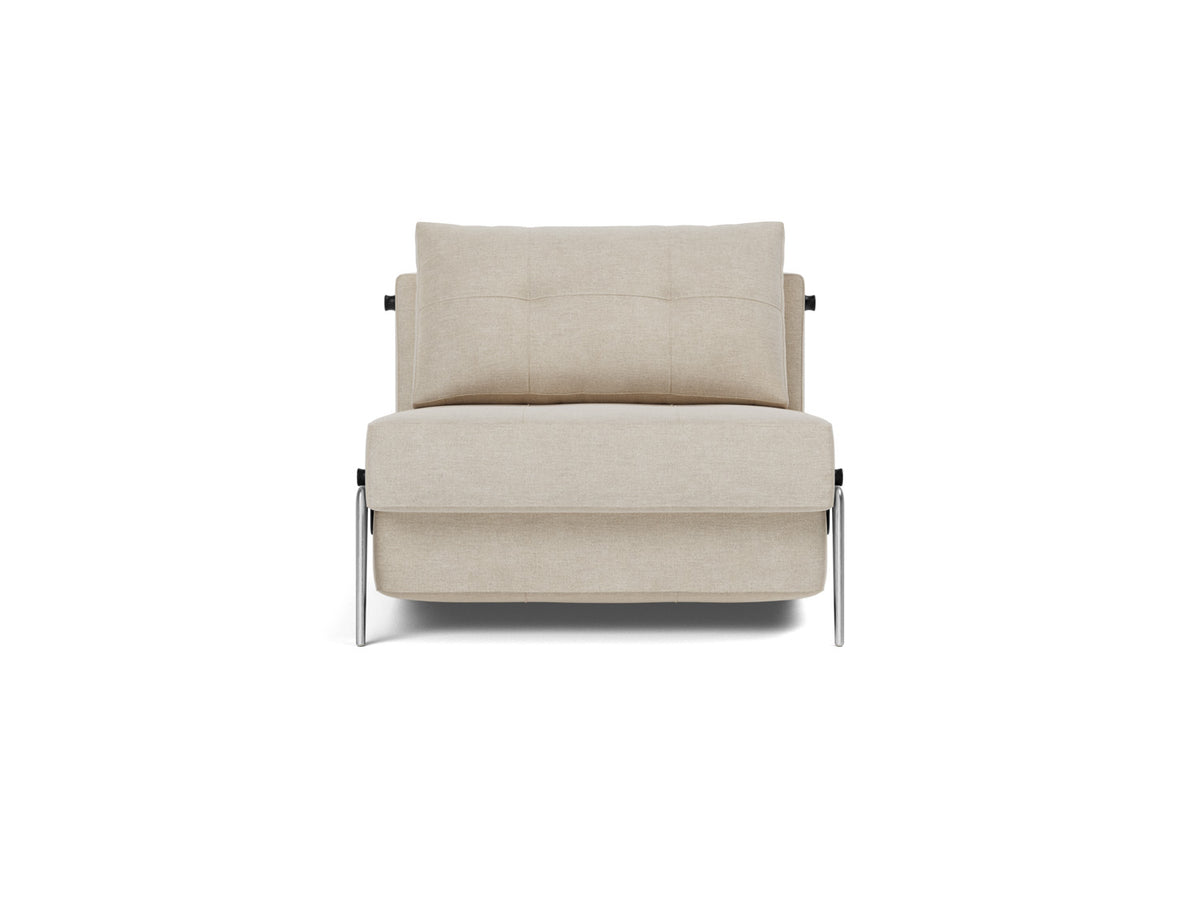 CUBED Chair Bed Aluminium 90x200CM