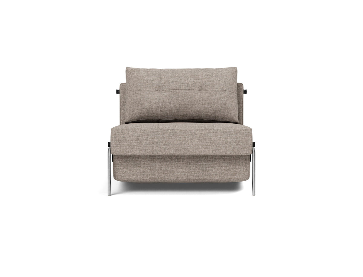 CUBED Chair Bed Aluminium 90x200CM