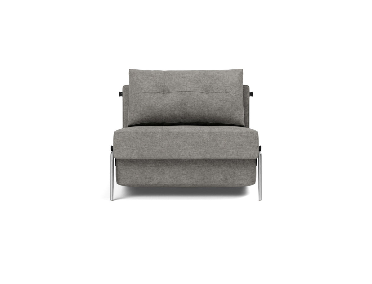 CUBED Chair Bed Aluminium 90x200CM