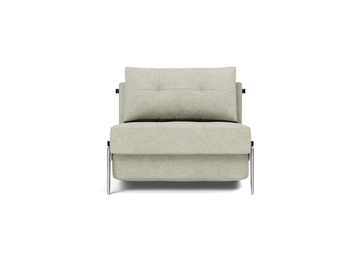 CUBED Chair Bed Aluminium 90x200CM