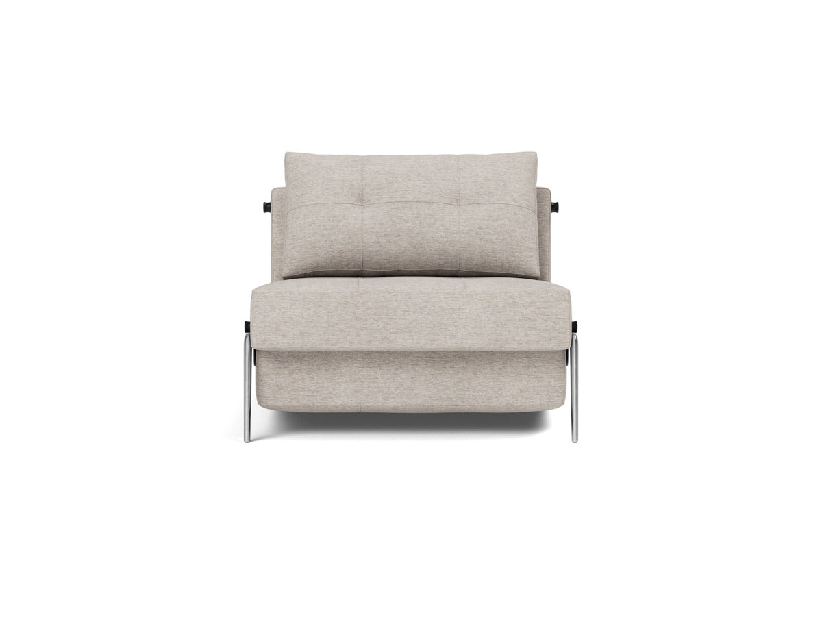 CUBED Chair Bed Aluminium 90x200CM