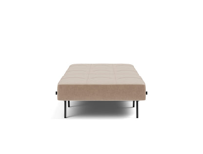 CUBED Chair Bed Aluminium, bed position