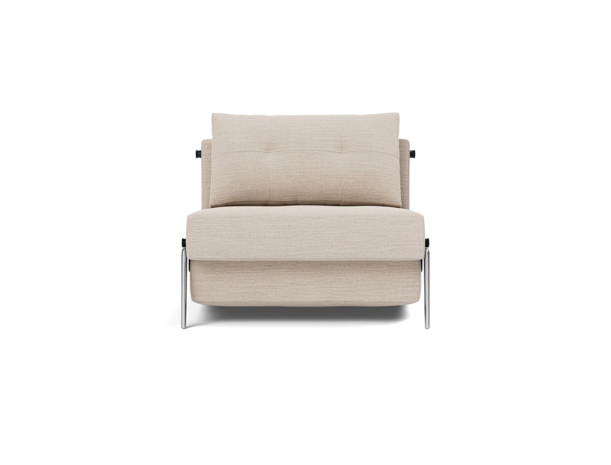 CUBED Chair Bed Aluminium 90x200CM