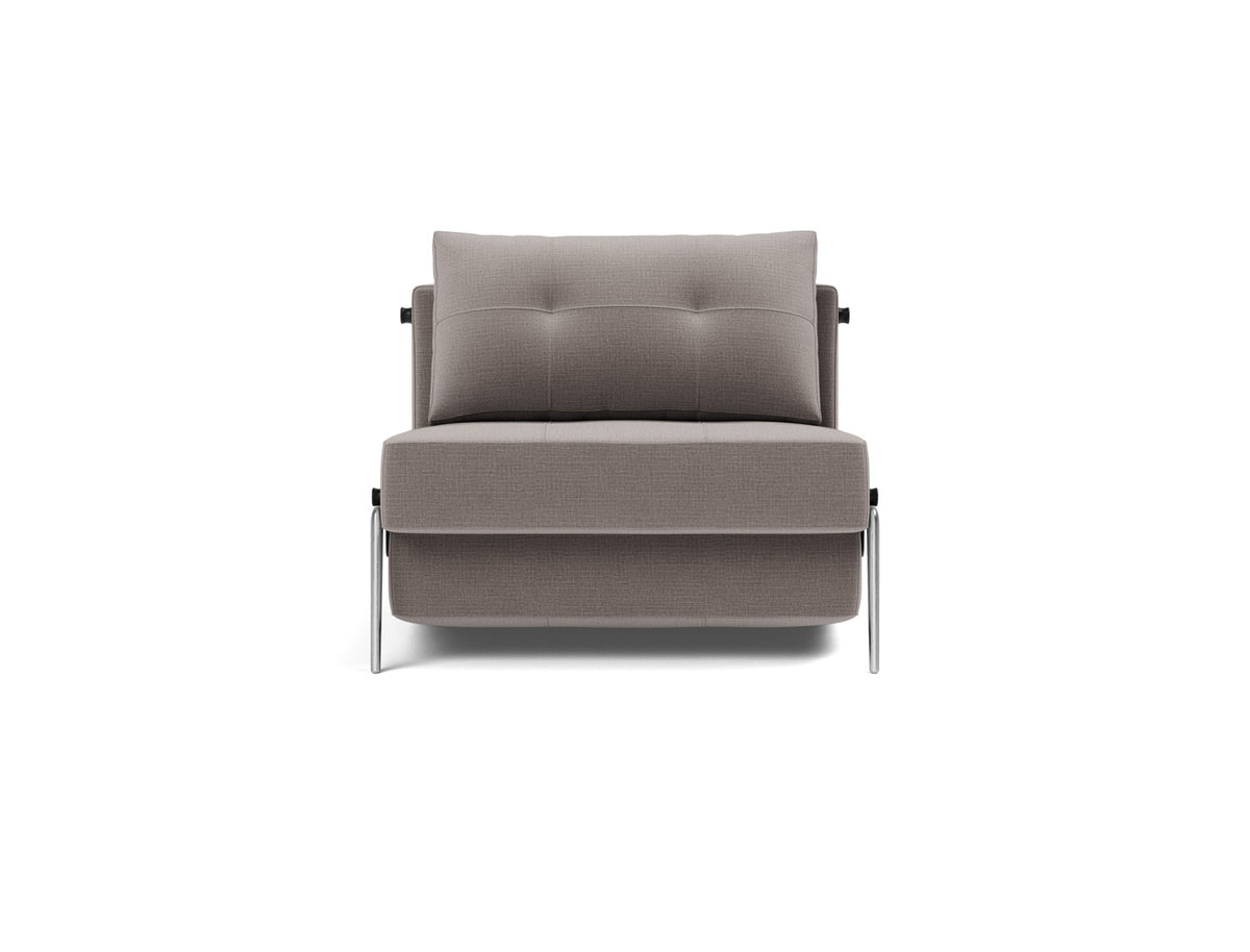 CUBED Chair Bed Aluminium 90x200CM
