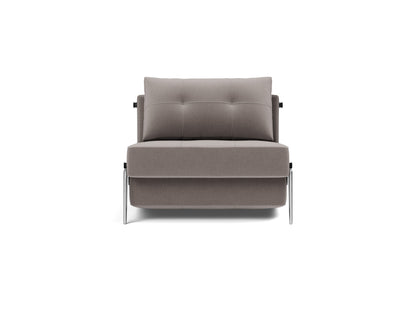 CUBED Chair Bed Aluminium 90x200CM