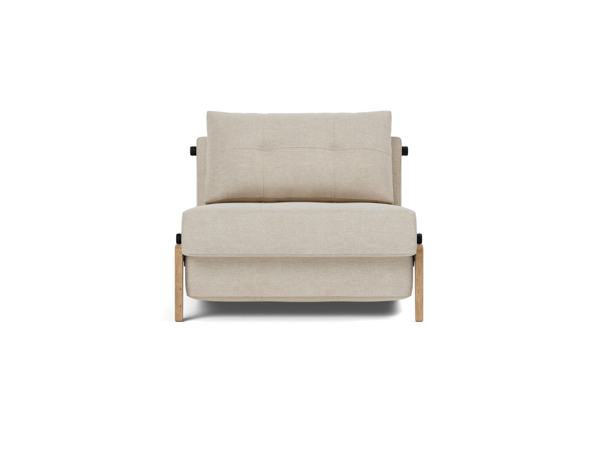 CUBED Chair Bed Oak 90x200CM