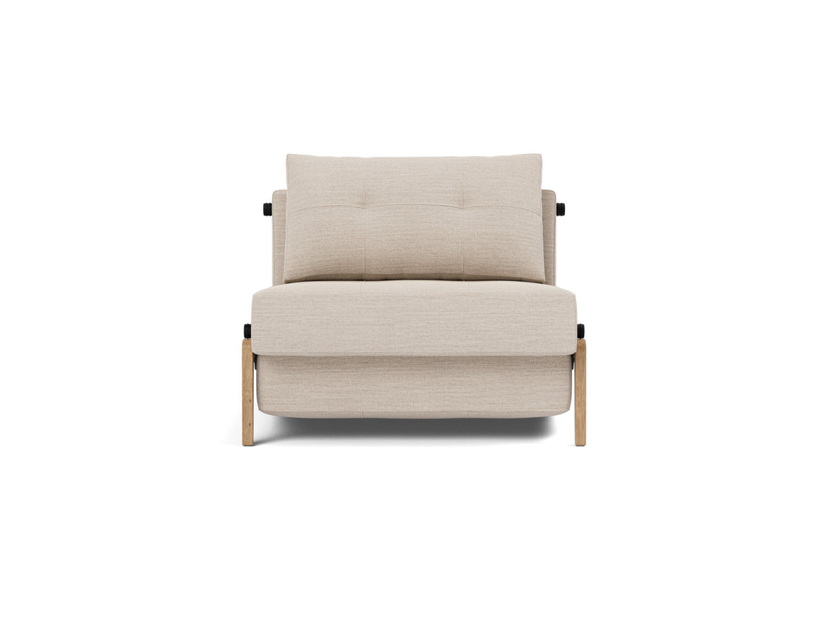 CUBED Chair Bed Oak 90x200CM