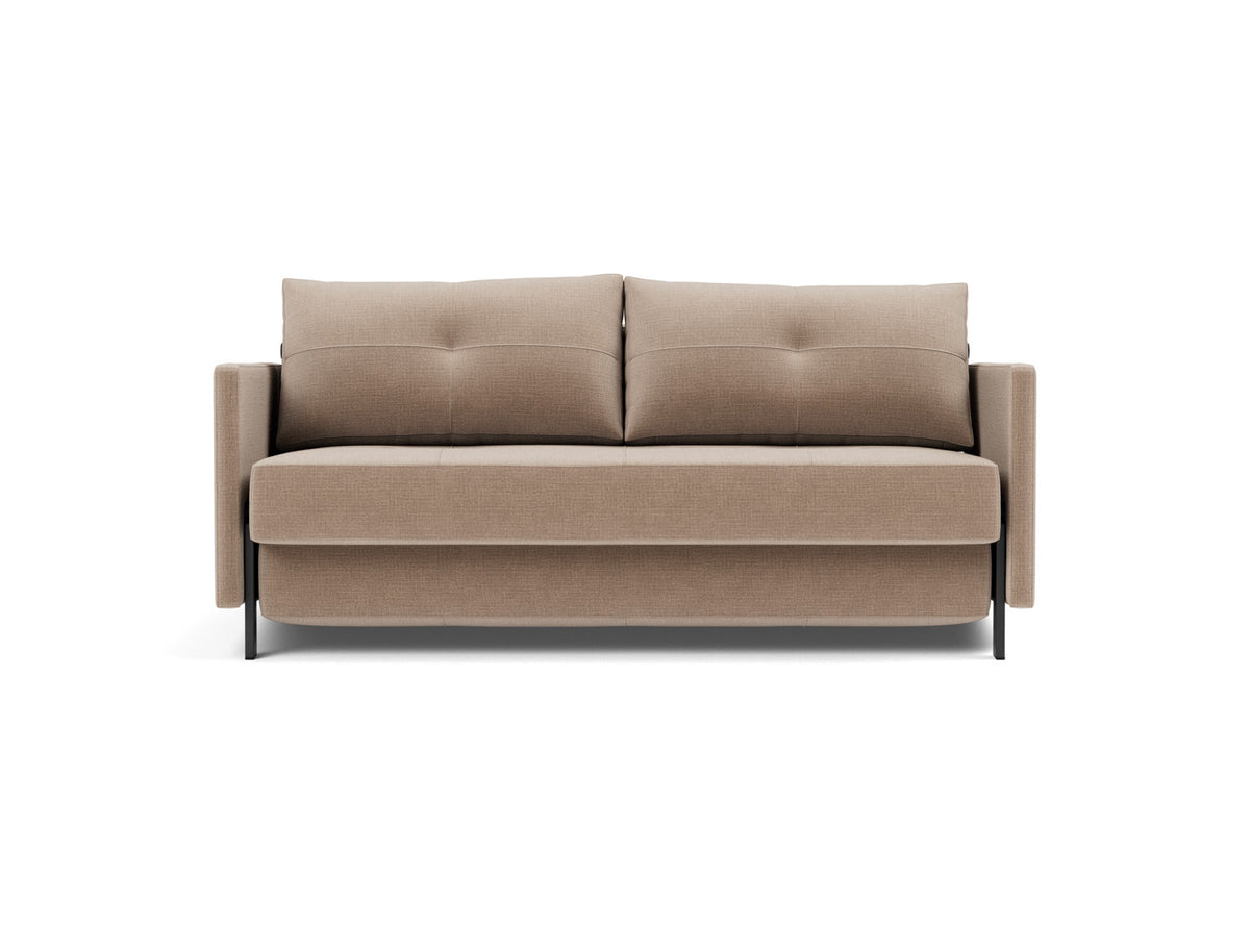 CUBED Sofa Bed with Arm Rests, front